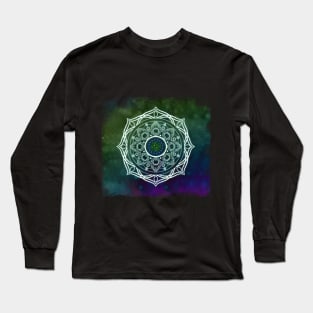 Celestial Peacock Long Sleeve T-Shirt